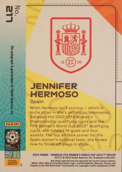 2023 Donruss FIFA Women's World Cup - Base SP Autographs Red #217 Jennifer Hermoso Back