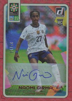 2023 Donruss FIFA Women's World Cup - Base SP Autographs Red #231 Naomi Girma Front
