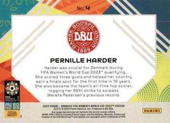2023 Donruss FIFA Women's World Cup - Field Vision #4 Pernille Harder Back