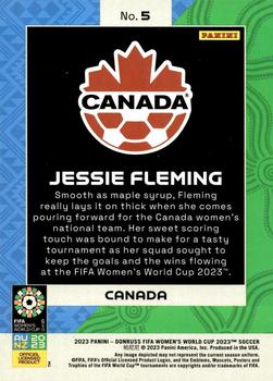 2023 Donruss FIFA Women's World Cup - National Landmarks #5 Jessie Fleming Back