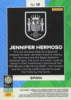 2023 Donruss FIFA Women's World Cup - National Landmarks #12 Jennifer Hermoso Back