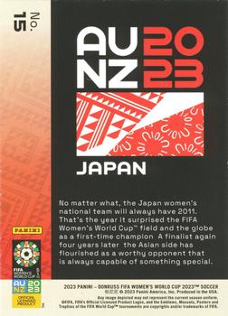 2023 Donruss FIFA Women's World Cup - Team Badges #15 Japan Back