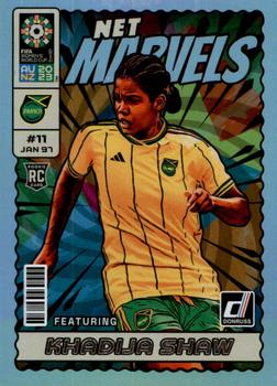 2023 Donruss FIFA Women's World Cup - Net Marvels #13 Khadija Shaw Front