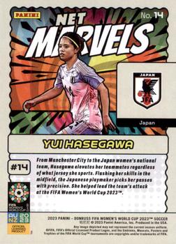 2023 Donruss FIFA Women's World Cup - Net Marvels #14 Yui Hasegawa Back