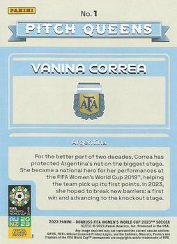 2023 Donruss FIFA Women's World Cup - Pitch Queens #1 Vanina Correa Back