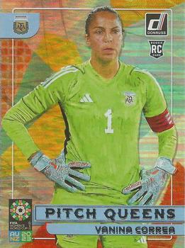 2023 Donruss FIFA Women's World Cup - Pitch Queens #1 Vanina Correa Front