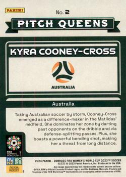 2023 Donruss FIFA Women's World Cup - Pitch Queens #2 Kyra Cooney-Cross Back