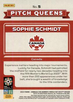 2023 Donruss FIFA Women's World Cup - Pitch Queens #5 Sophie Schmidt Back