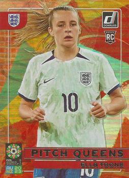 2023 Donruss FIFA Women's World Cup - Pitch Queens #6 Ella Toone Front