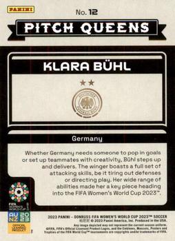 2023 Donruss FIFA Women's World Cup - Pitch Queens #12 Klara Buhl Back
