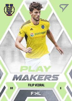 2023-24 SportZoo Fortuna:Liga Serie 1 - F:NL Playmakers #NL-14 Filip Vedral Front