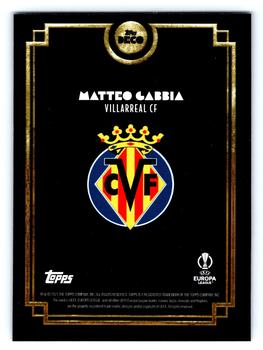 2023-24 Topps Deco UEFA Club Competitions - Current Stars #NNO Matteo Gabbia Back