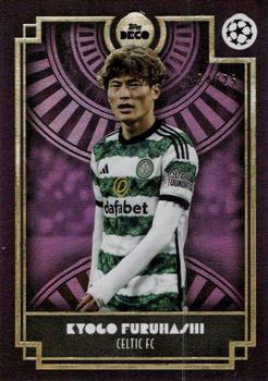 2023-24 Topps Deco UEFA Club Competitions - Current Stars Purple #NNO Kyogo Furuhashi Front