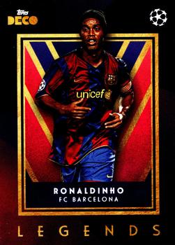 2023-24 Topps Deco UEFA Club Competitions - Legends #NNO Ronaldinho Front