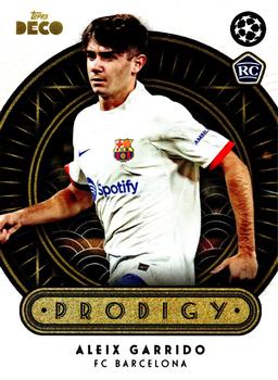 2023-24 Topps Deco UEFA Club Competitions - Prodigy #NNO Aleix Garrido Front