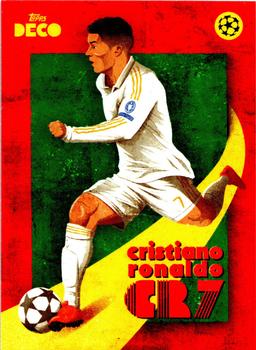 2023-24 Topps Deco UEFA Club Competitions - Artistry #NNO Cristiano Ronaldo Front