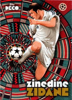 2023-24 Topps Deco UEFA Club Competitions - Artistry #NNO Zinedine Zidane Front