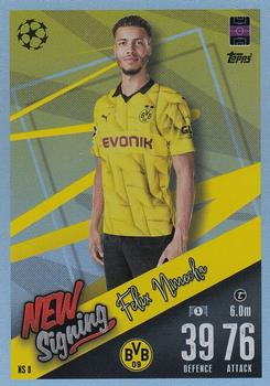 2023-24 Topps Match Attax UEFA Club Competitions - New Signing #NS 8 Felix Nmecha Front