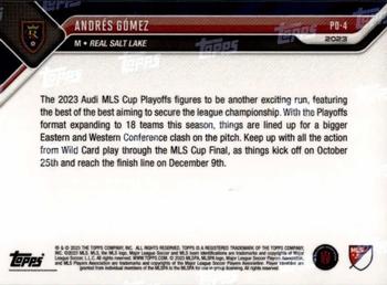 2023 Topps Now MLS Cup Playoffs #PO-4 Andrés Gómez Back