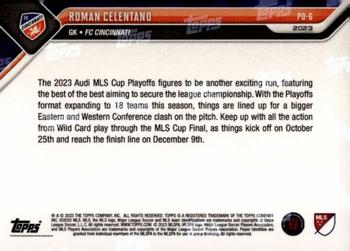 2023 Topps Now MLS Cup Playoffs #PO-6 Roman Celentano Back
