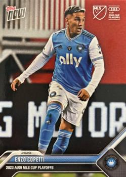 2023 Topps Now MLS Cup Playoffs #PO-28 Enzo Copetti Front