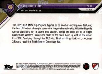 2023 Topps Now MLS Cup Playoffs - Blue #PO-10 Facundo Torres Back