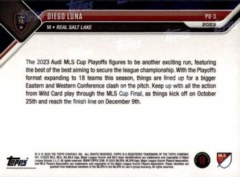 2023 Topps Now MLS Cup Playoffs - Purple #PO-3 Diego Luna Back