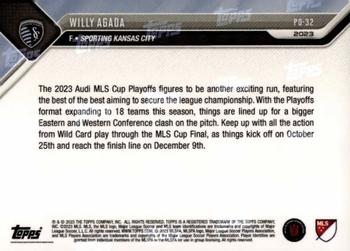 2023 Topps Now MLS Cup Playoffs - Purple #PO-32 Willy Agada Back