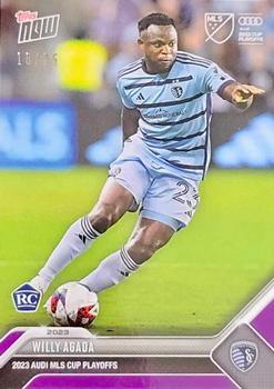2023 Topps Now MLS Cup Playoffs - Purple #PO-32 Willy Agada Front