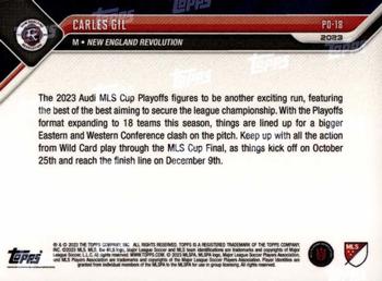 2023 Topps Now MLS Cup Playoffs - Red #PO-18 Carles Gil Back