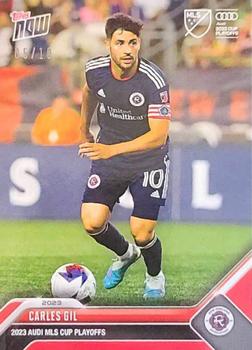 2023 Topps Now MLS Cup Playoffs - Red #PO-18 Carles Gil Front