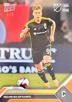 2023 Topps Now MLS Cup Playoffs - Orange #PO-12 Aidan Morris Front