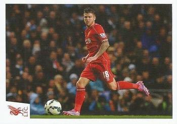 2014-15 Panini Liverpool FC Official Sticker Collection #66 Alberto Moreno Front