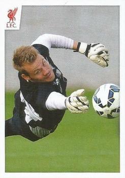 2014-15 Panini Liverpool FC Official Sticker Collection #103 Simon Mignolet Front
