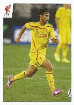 2014-15 Panini Liverpool FC Official Sticker Collection #122 Jesus Fernandez Saenz Front