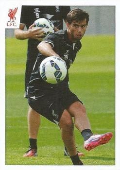 2014-15 Panini Liverpool FC Official Sticker Collection #123 Jesus Fernandez Saenz Front