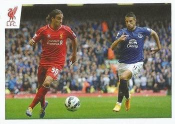 2014-15 Panini Liverpool FC Official Sticker Collection #154 Lazar Markovic Front