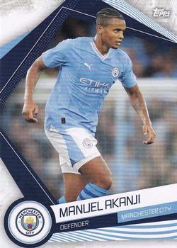 2023-24 Topps Manchester City Fan Set #MAN-7 Manuel Akanji Front