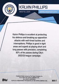 2023-24 Topps Manchester City Fan Set #MAN-17 Kalvin Phillips Back