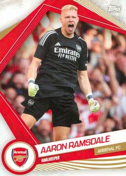 2023-24 Topps Arsenal Fan Set #AFC-1 Aaron Ramsdale Front