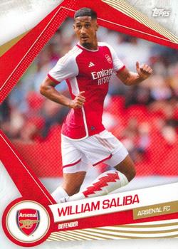 2023-24 Topps Arsenal Fan Set #AFC-5 William Saliba Front