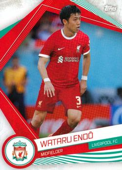 2023-24 Topps Liverpool Fan Set #LFC-8 Wataru Endo Front