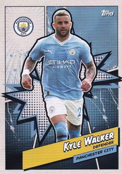 2023-24 Topps Manchester City Fan Set - Heroes #MANH-2 Kyle Walker Front