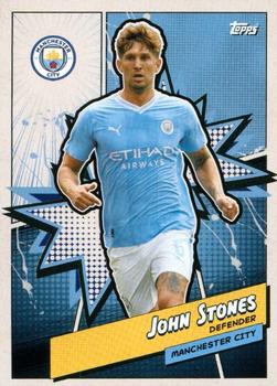 2023-24 Topps Manchester City Fan Set - Heroes #MANH-5 John Stones Front