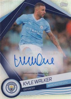 2023-24 Topps Manchester City Fan Set - First Team Autographs #BA-KW Kyle Walker Front