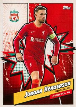 2023-24 Topps Liverpool Fan Set - Heroes #LFCH-7 Jordan Henderson Front