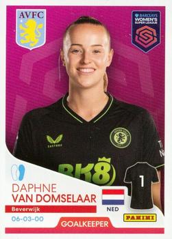 2024 Panini Barclays Women's Super League Official Sticker Collection #68 Daphne van Domselaar Front