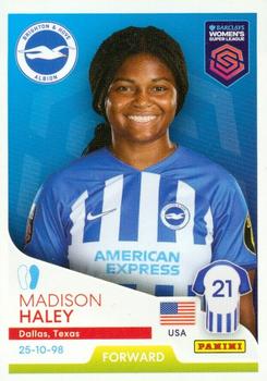 2024 Panini Barclays Women's Super League Official Sticker Collection #100 Madison Haley Front