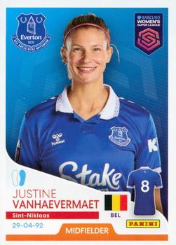 2024 Panini Barclays Women's Super League Official Sticker Collection #141 Justine Vanhaevermaet Front