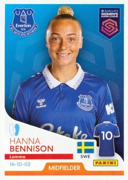 2024 Panini Barclays Women's Super League Official Sticker Collection #142 Hanna Bennison Front